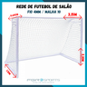 Rede para Futebol De Salão / Fio 4 Milímetros / Malha 10