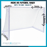 rede futebol suico 5mts fio 6mm malha 15 1