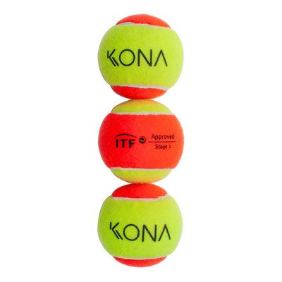 bola de beach tennis kona pack com 3 unidades 1