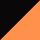 Preto / Laranja