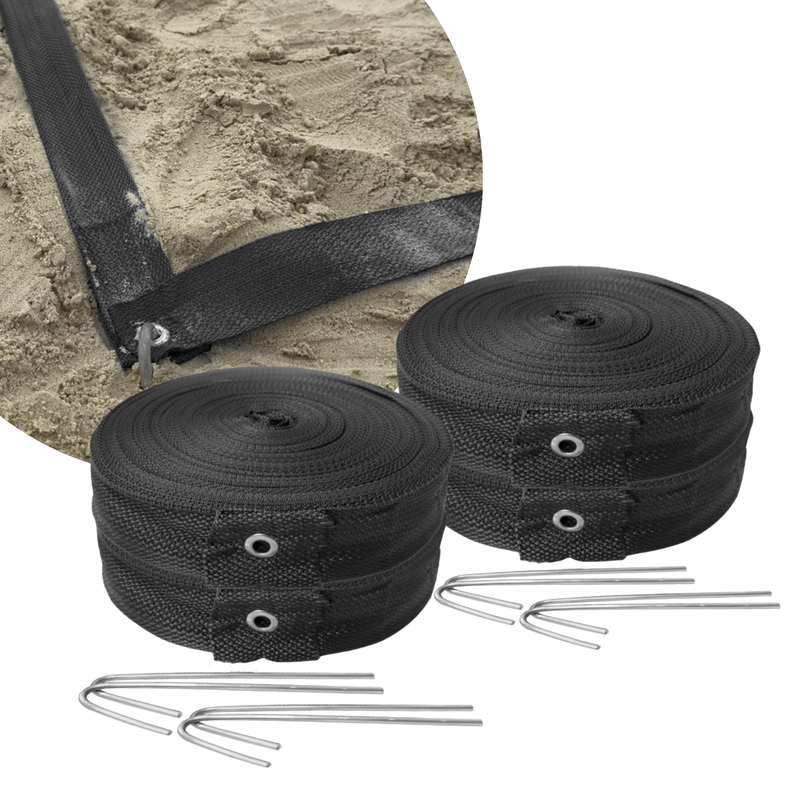 fita futebol de campo e areia preto 200 metros