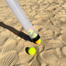 tubo coletor de bolas catabola beach tennis tenis padel pickleball 1