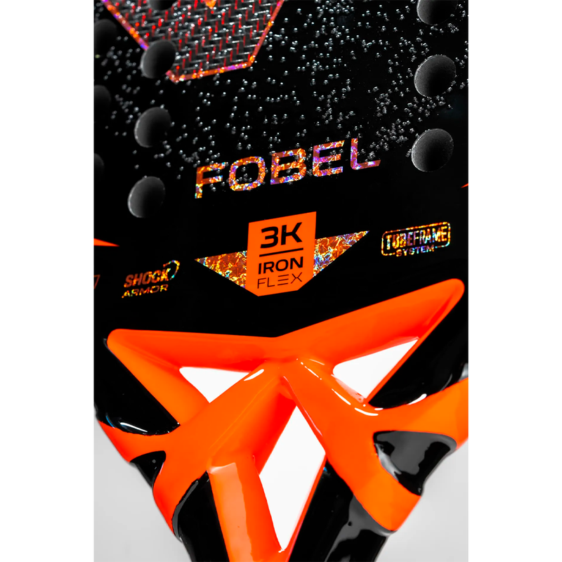 Raquete Beach Tennis Fobel Fox Isabela Garrido 25/26 - Carbono 3K