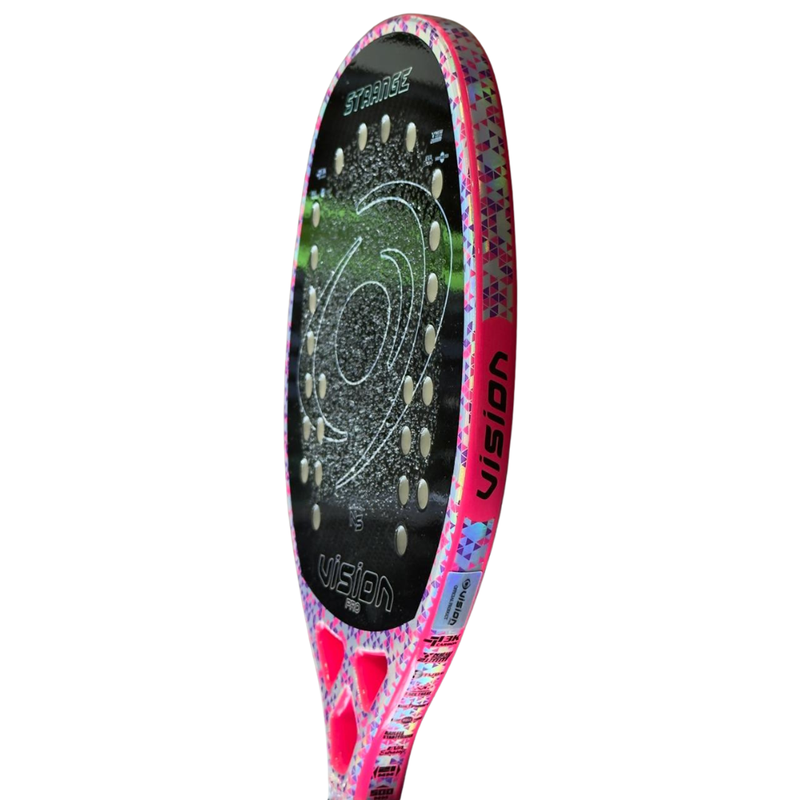Raquete Beach Tennis Vision Strange Pro 2026 - Carbono 3K