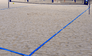 Medidas de uma Quadra de Beach tennis   Tamanho das Faixas