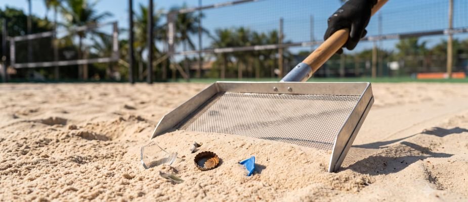 Segurança na Arena: Limpeza de Quadra de Areia Eficiente