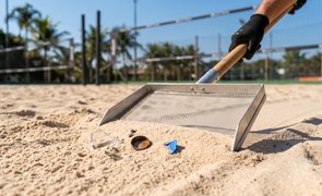 seguranca na arena limpeza de quadra de areia eficiente